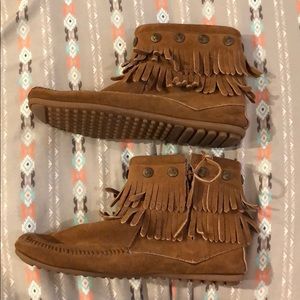 Minnetonka booties